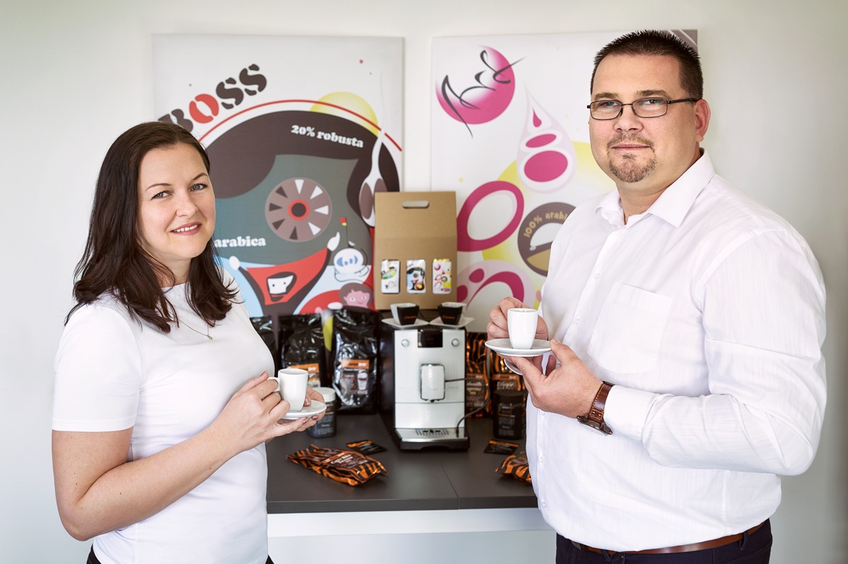 Viktor és Radka Bouša – az EspressoServis családi vállalkozás alapítói (2007 óta)